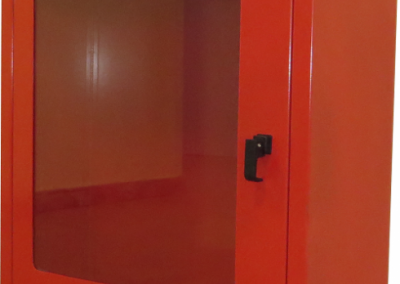 Metal firebox